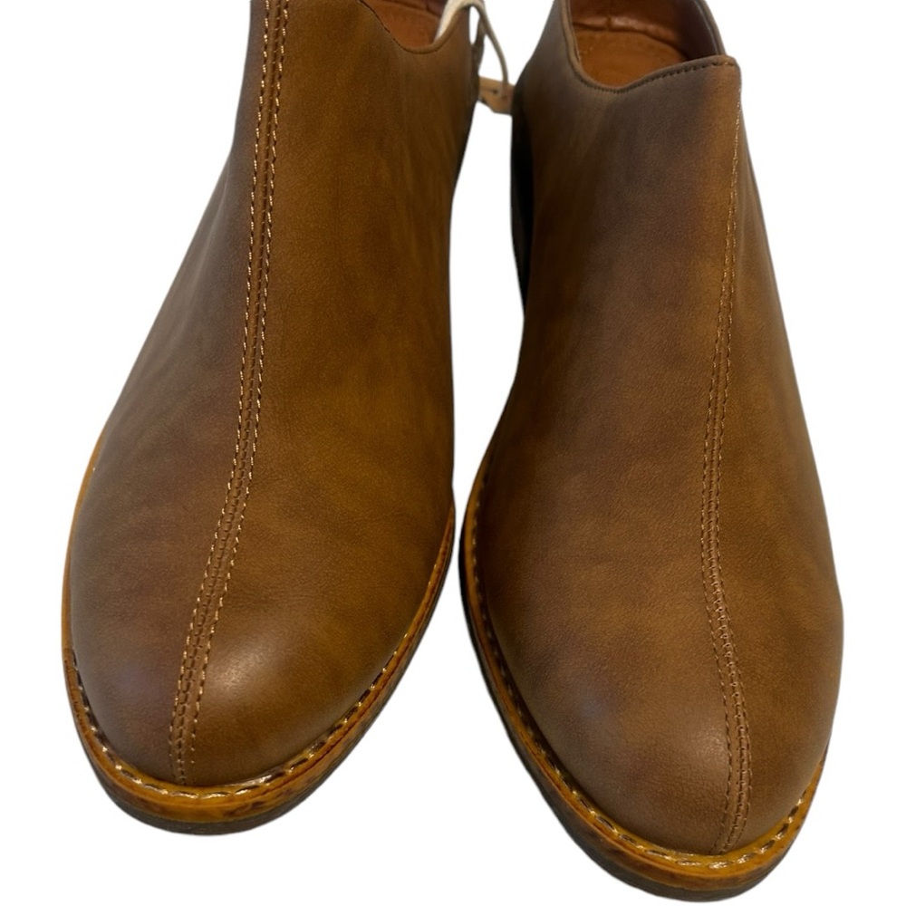 American Rag brown faux suede mules Sz 11